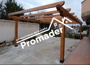 Pérgola de Madera Elegantes